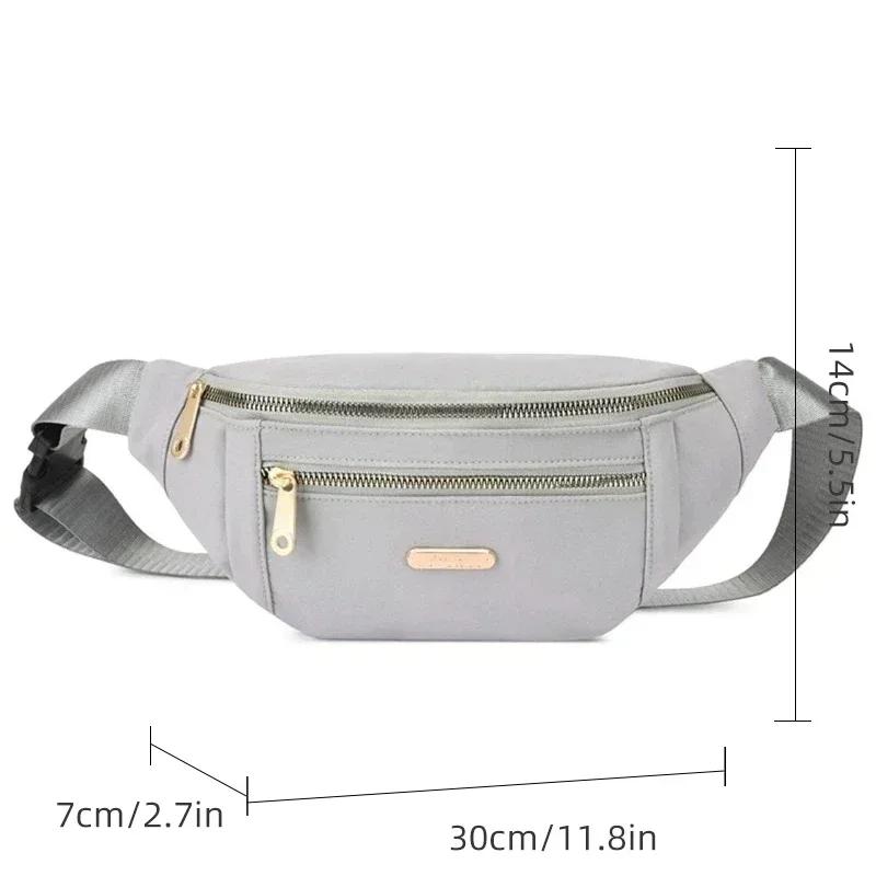 Fashion Waist Packs for Women Men Belt Bags Packs Lightweight Crossbody Bags Bum Bags for Running Hiking Travel Workout Bolsa