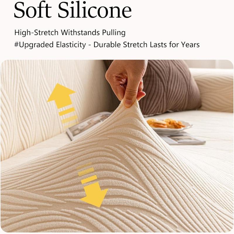 S-XXL All Inclusive Elastic Dust-proof Sofa Cover Removable Machine Washable Jacquard Furniture Protective Cover Home Decor