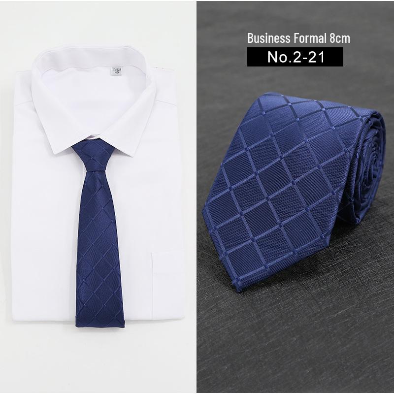 Men's Formal Business Casual Solid or Striped Tie