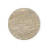 Round Absorbent Ceramic Stone Coasters Set with Cork Base Marble Coasters for Table Housewarming Gift for Home Decoration