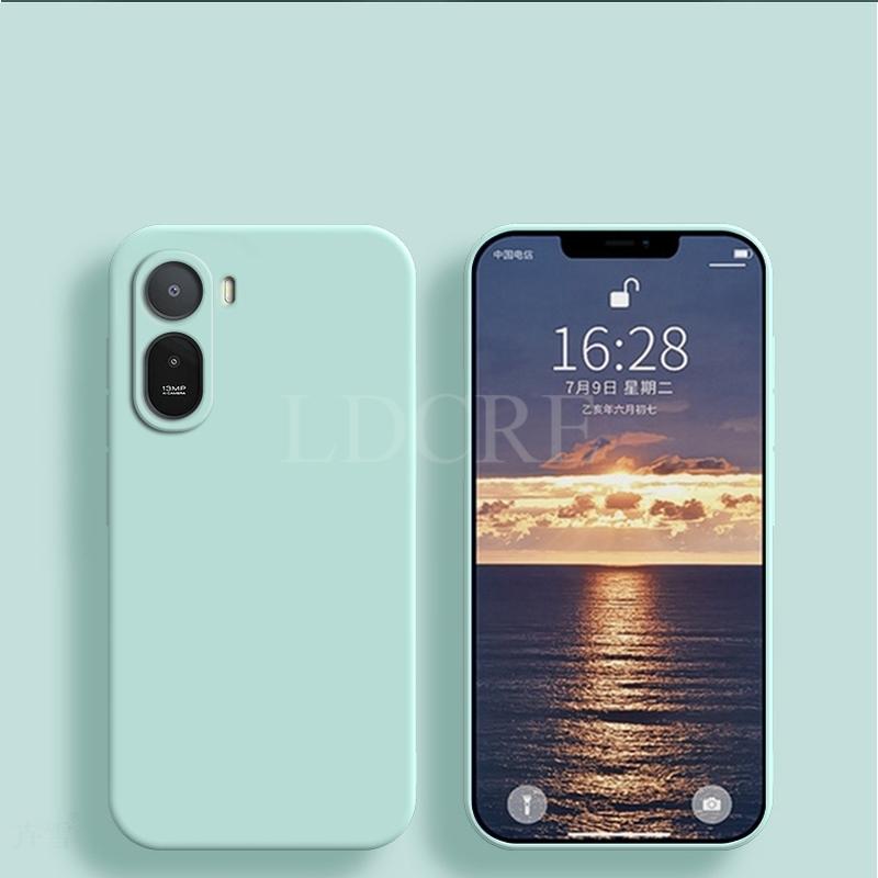 For Xiaomi Poco C81 Pro Case Liquid Silicone Official Cover Poco C81 Pro Case TPU Plain Rubber Protector Case Poco C81 Pro Cover