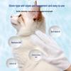Disposable No-Rinse Pet Cleaning Gloves - Dry Shampoo & Deodorizing Wipes for Cats & Dogs