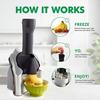 Automatic Operation Ice Cream Maker Electric Drive System Milkshake Maker  Family Gatherings