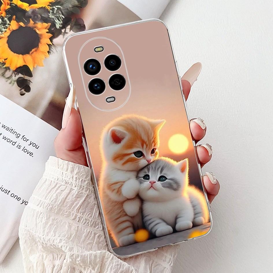 For Huawei Nova 13 Case Nova13 5G Cover BLK-AL80 Funda Popular Flower Butterfly Soft Clear Silicone Cases For Nova 13 Pro Bumper