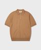 AMFEAST Essential Polo Half Knit Beige