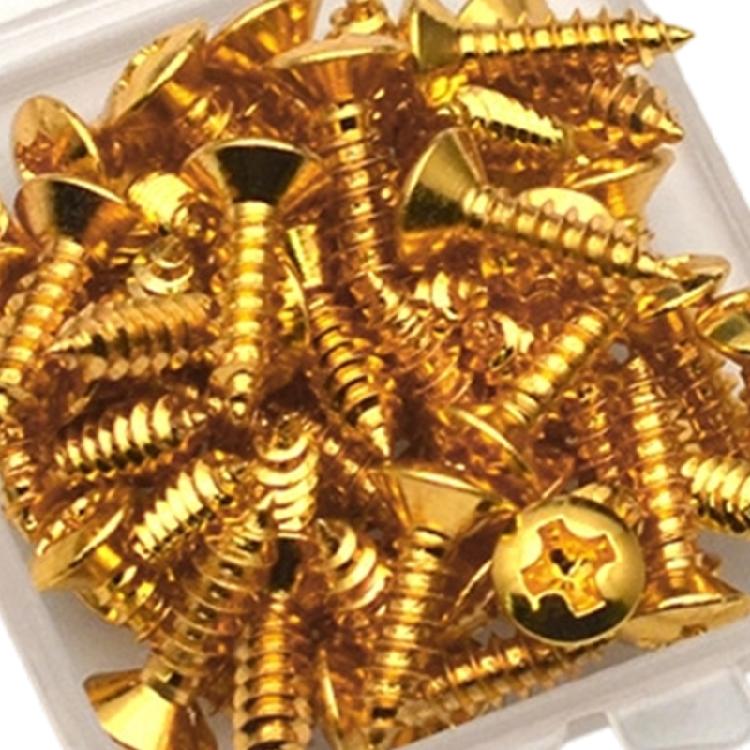 Vibrations Proof Bass Guitar Pickguard Screws Heavy Type Alloy Construction Electric Guitar Plate Fixed Screw
