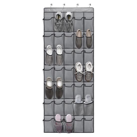 Shoe Holder Over-the-Door Storage Bag Large Rack Hanging Shoe Organizer