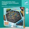 Triangle Chess Rope Solving Puzzle Toy Challenge Game For Kids With Logic Development And Parent Child Interaction