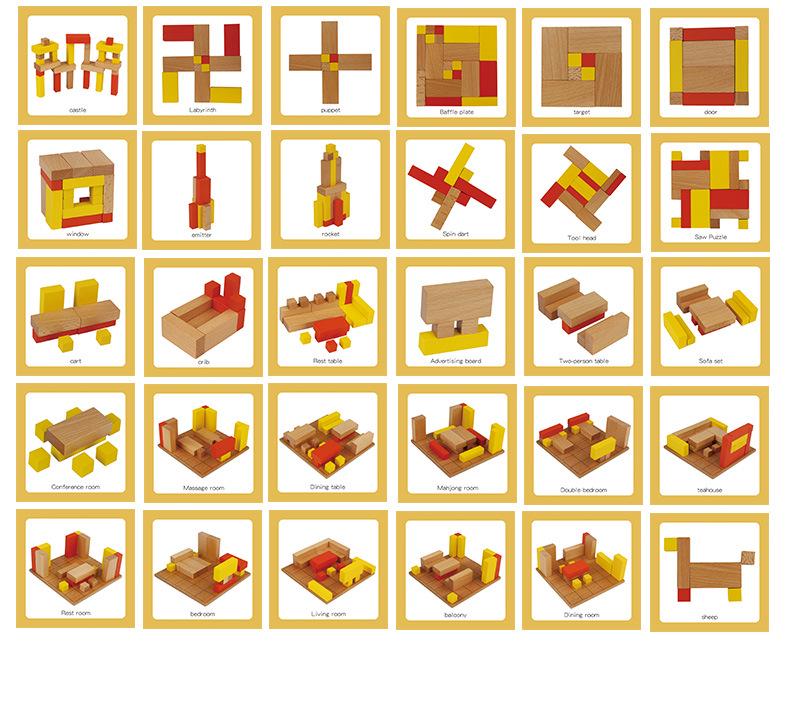 Montessori Geometric Blocks: Enhance Children's Hands-On and Thinking Skills with Parent-Child Interaction.