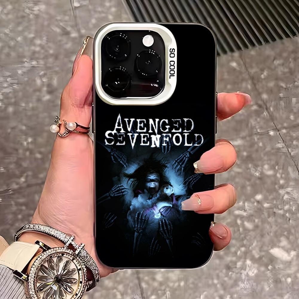 

Avenged S-Sevenfold R-Rock Phone Case For IPhone 17 Pro Max 16 Pro Max 15 14 13 11 12 Mini Xs X Xr 7 8 Plus Se Color Silver Cov iPhone 15 Pro