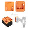 Battery Rack Tool Rack For AEG 18V Battery For RIDGID 18V Tool Battery Drill Hanger Easy Installation