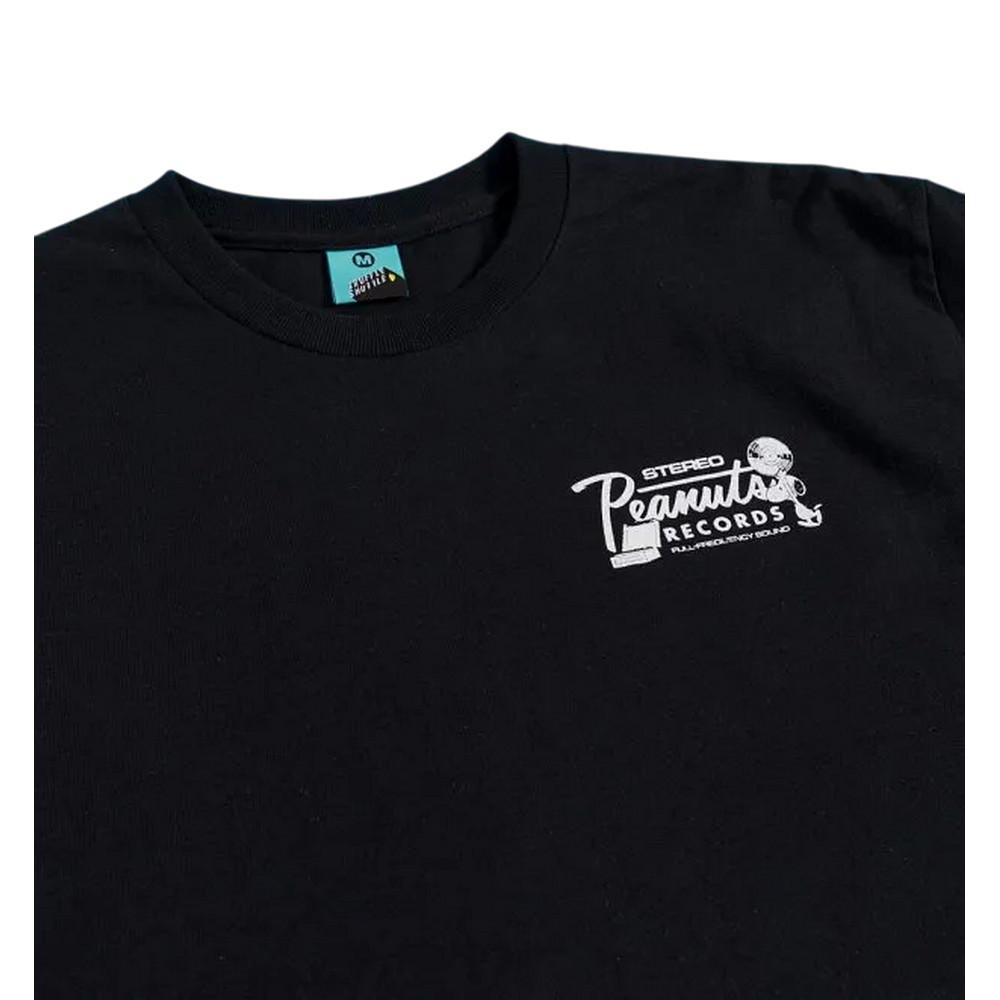 Peanuts Unisex Adult DonÂ´t Stop The Music Snoopy Back Print T-Shirt