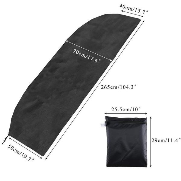 Universal large, waterproof, high-quality garden umbrella cover