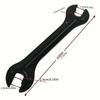 1/2PCS Outil Vélo 13/15 Mm 14/16 Mm Acier Clé Vélo Cyclisme Tête Ouverte Axe Moyeu Clé Cône Réparation Vélo