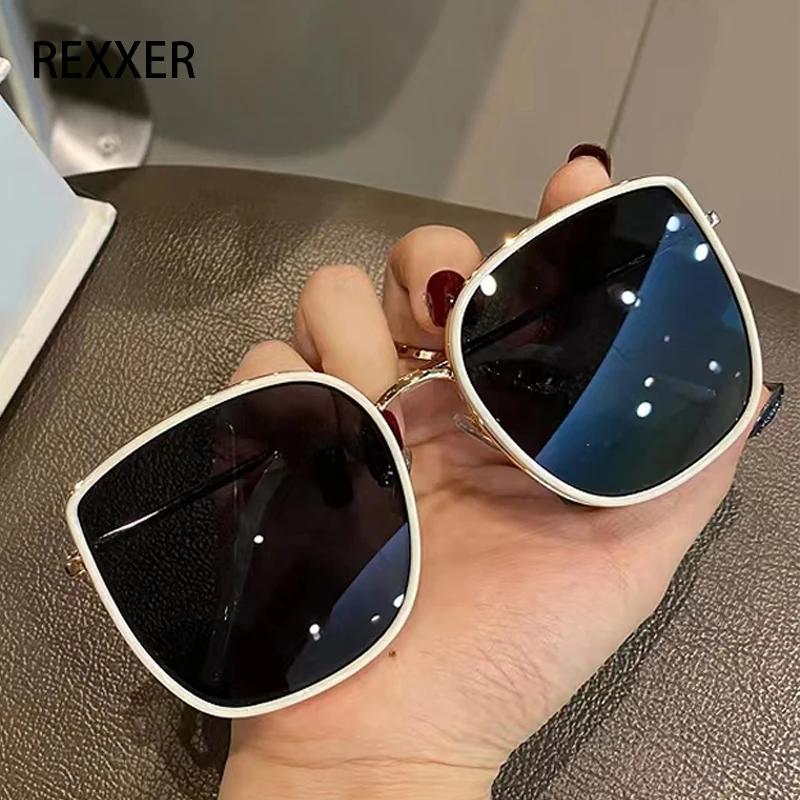 

Oversize Square Sunglasses Women Fashion Retro Brand Sun Glasses Men Black Big Frame Glasses Vintage Eyewear Uv400