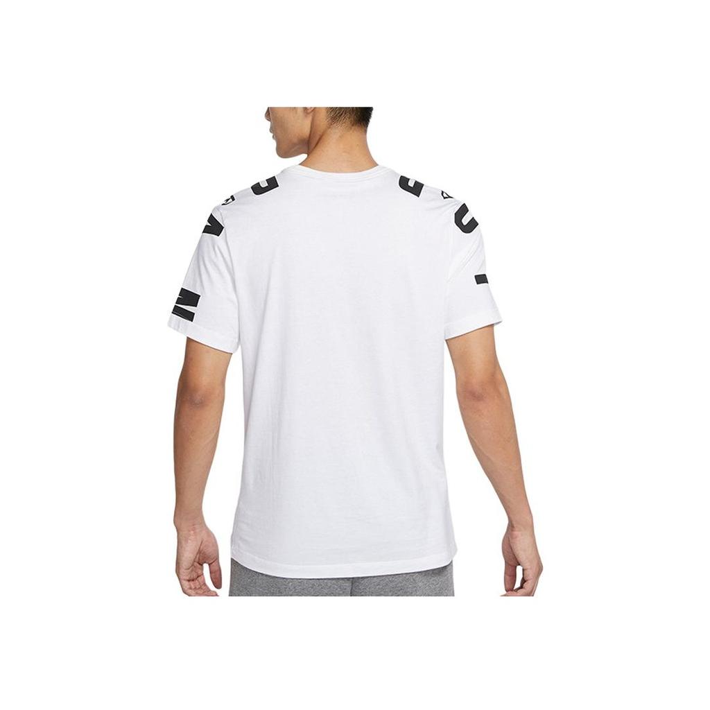 Jordan Casual Sports Crew Neck Pullover Short Sleeve T-Shirt Men Tops White CZ2490-100