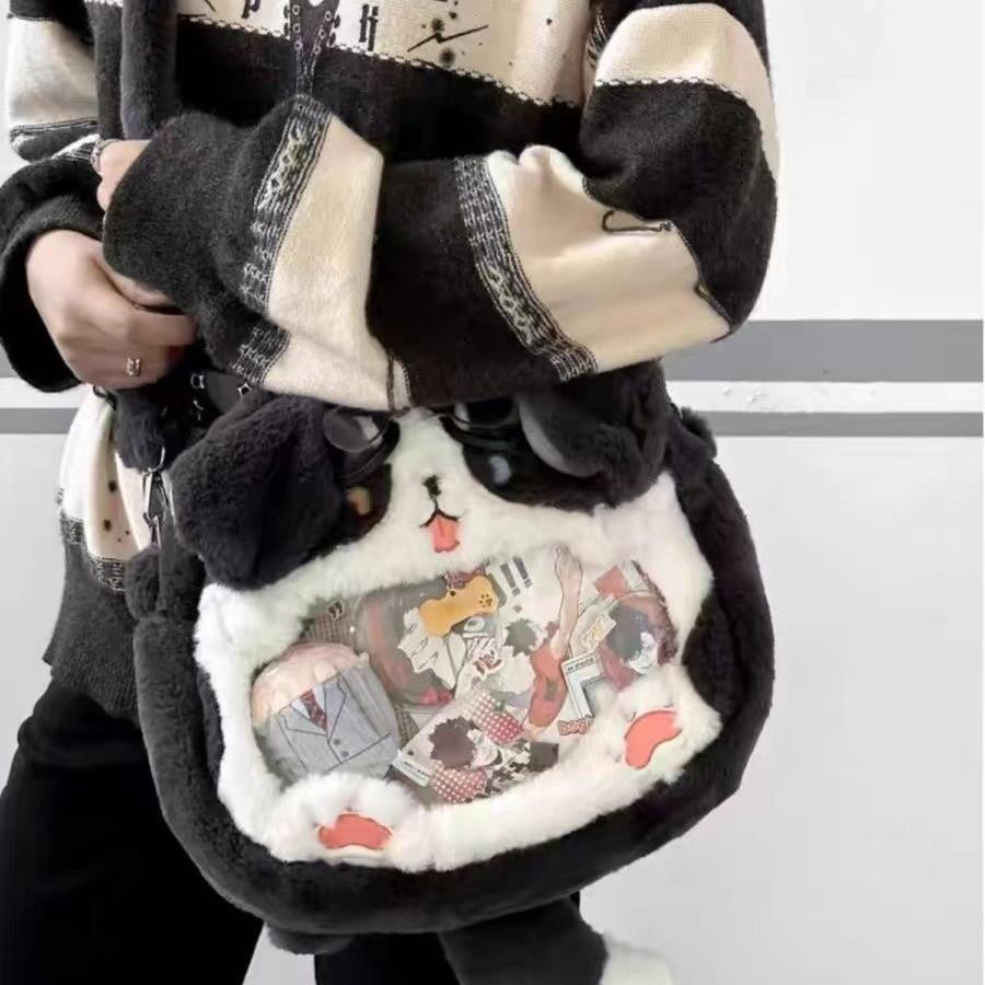 Miku Hatsune Itabag Stitch Capybara Cartoon Plush Backpack Girl Travel And Gift