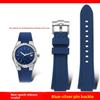 AI1108 Quick Release Metal Adapter Silicone Watch Band For Maurice Lacroix AIKON AI6008 AI6007 AI6038 AI6058 AI1018 Rubber Strap