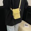 Women's Nylon Canvas Crossbody Handbag - Mini & Lightweight for Autumn/Winter