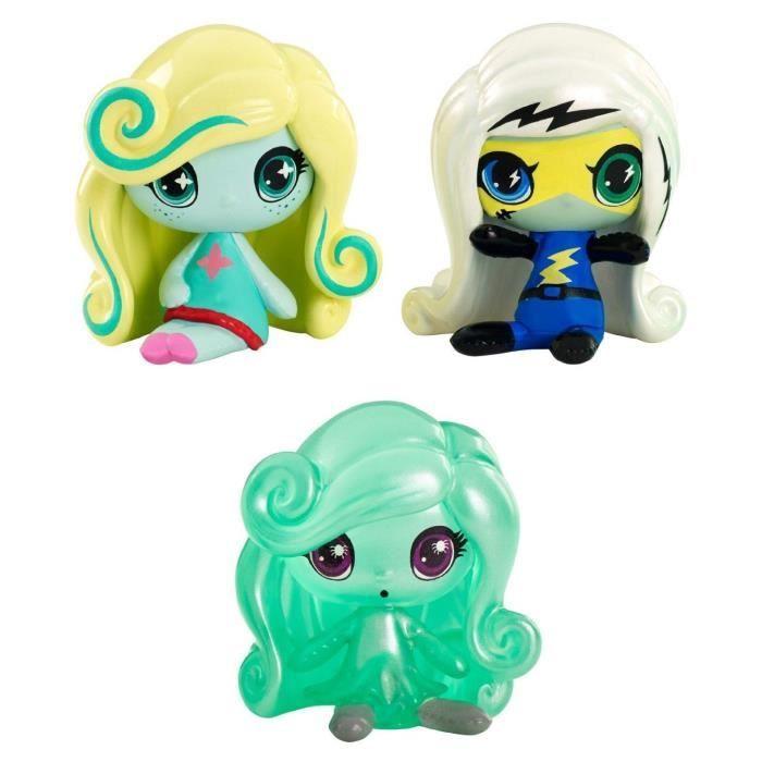 Figurines Monster High Minis - Monster High - Pack 3 Frankie Stein, Lagoona Blue & Twyla