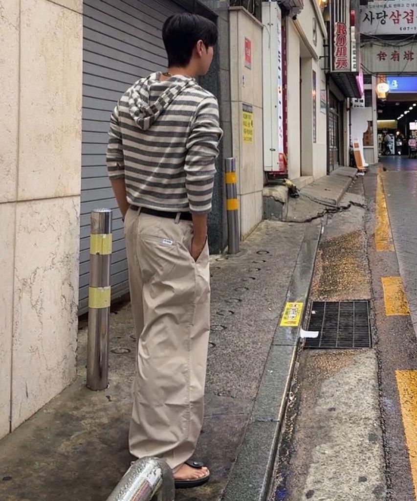 OUTDOOR PRODUCTS Semi-Wide Elastic Waist Cool Pants (Beige)