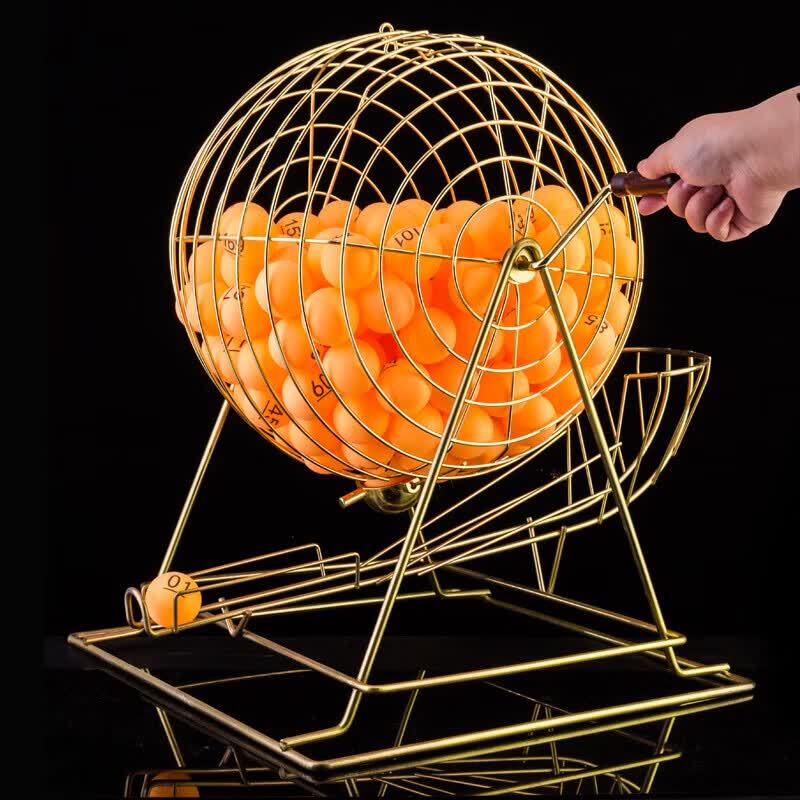 Manual Lottery Ball Selector Machine