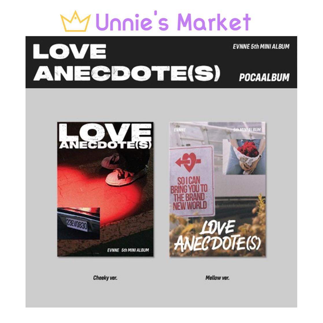 

[Предзаказ] EVNNE - LOVE ANECDOTE(S) POCA версия. + Бесплатный подарок Random ver.