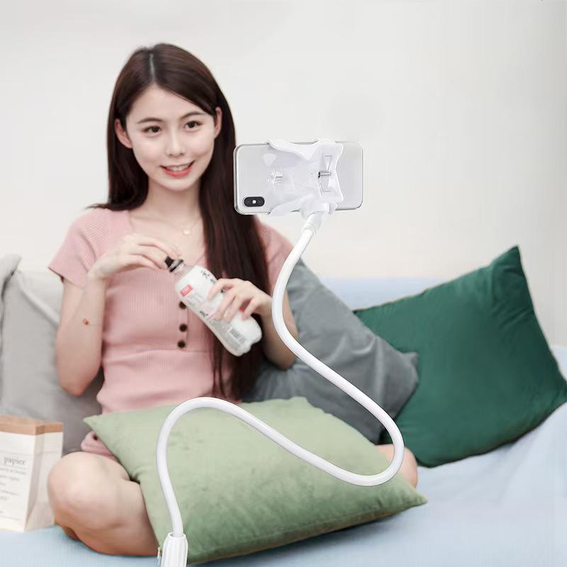 Adjustable 360 Degree Mount Clip Bracket Stand Flexible Arm with Waterproof Feature Compatible for All Phones-for Desk Bed Use