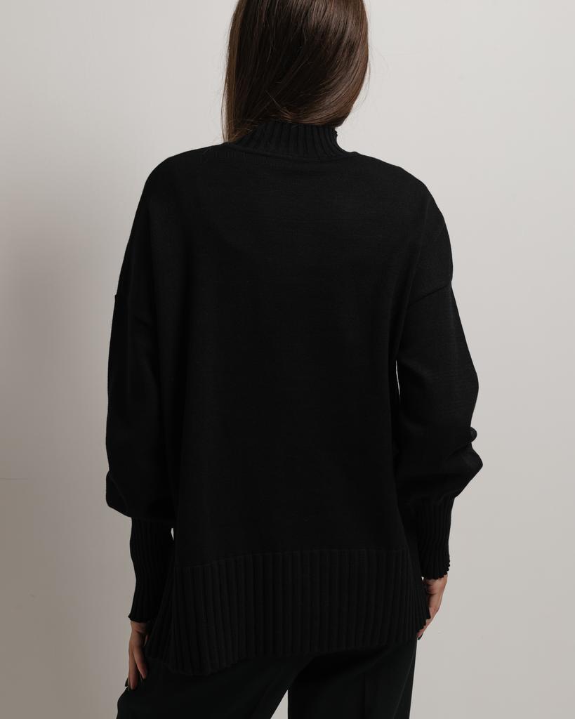 Women's Sweater Of White 10005 42 Black