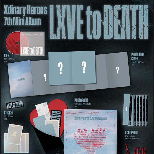 Xdinary Heroes Al 7-lea Mini Album [LXVE to DEATH] versiunea Photobook