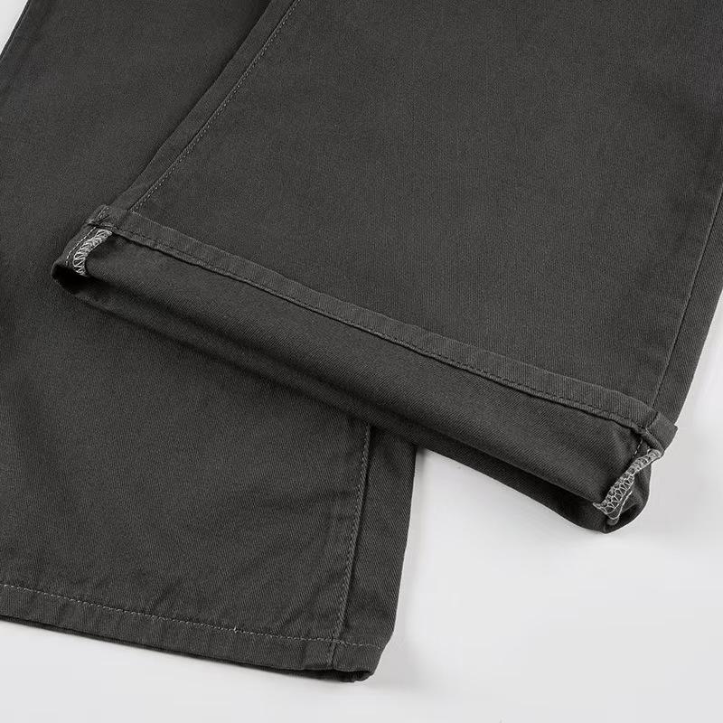 American Style Pocket Design Flare Workwear Jeans