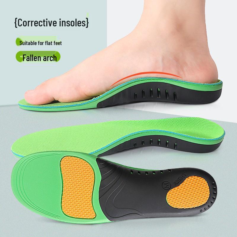 Shock Absorbing Breathable Insoles with Arch Support & Odor Control for Men, Women, and Children