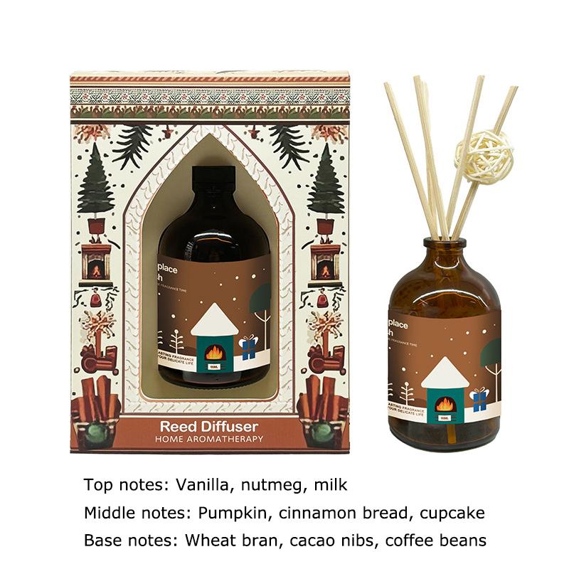 1PC Aromatherapy Long lasting Fragrance Indoor Flameless Home Glass Decorations Christmas Souvenirs Aromatherapy