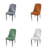 Thickened Chair Cover Elastic Arc Shape Dirt-resistant Dining Chair Cover Prevent Cat Scratches Easy To Remove and Wash Without Deformation.