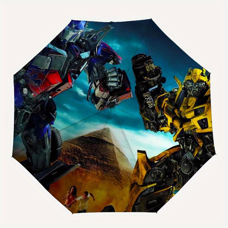 

1pc TransformersPyramid Themed High-quality Umbrella,Automatic Opening and Closing Umbrella,Multi-functional Umbrella G0811179