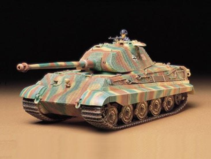 Tamiya Military Miniature Series 169 German Army King Tiger with Porsche Turret Plastic Model Kit 35169 1/35 No.