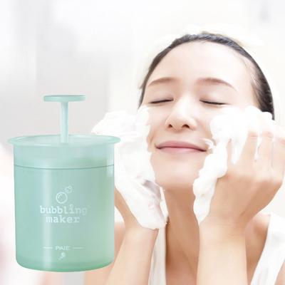 Bulleur Manuel Portable Polyvalent Pratique Nettoyage Bords Lisses Minimaliste Soin de la Peau Large Application Flacon Mousseur Nettoyant Moussant Maison
