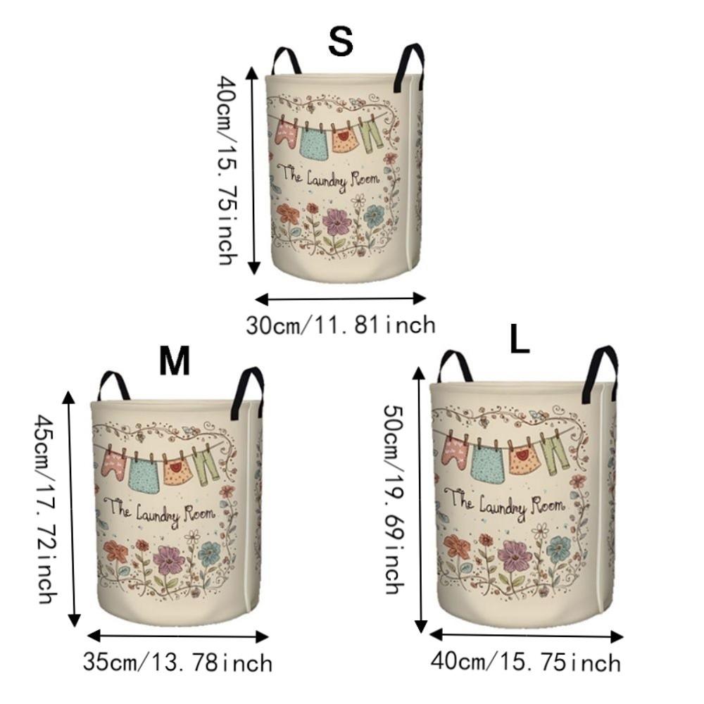 Non-Woven Fabric Dirty Clothes Storage Basket Folding Clothes Storage Bin Toys Organizers Bathroom