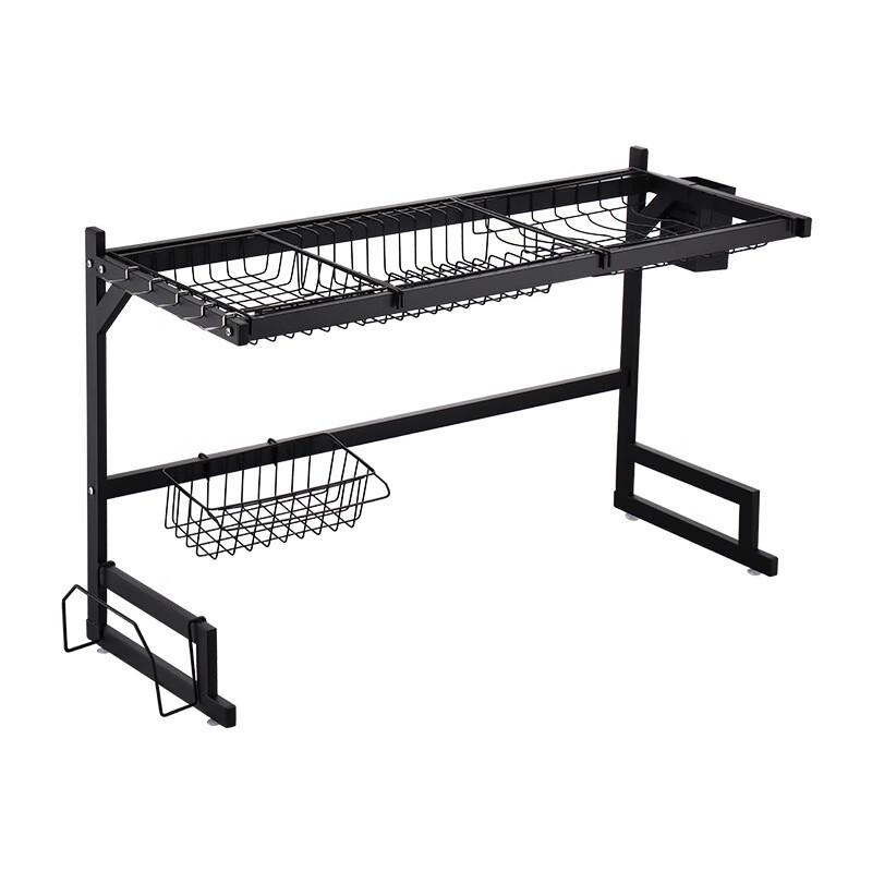 ZISIZ Kitchen Sink Storage Rack with Knife Holder