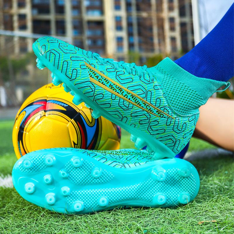 Football Shoes Men's and Women's Spikes AG Special Training TF Broken Nails Students Youth Game Sports Shoes