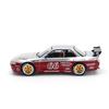 POP RACE 1/64 Pandem Silvia S13 - Moontech Red Fertigmodell PR640258