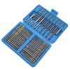 50pcs Extra Long Security Bit Set Square Flat Hex Spline Clutch Torq Multi Sizes Screwdriver Bits