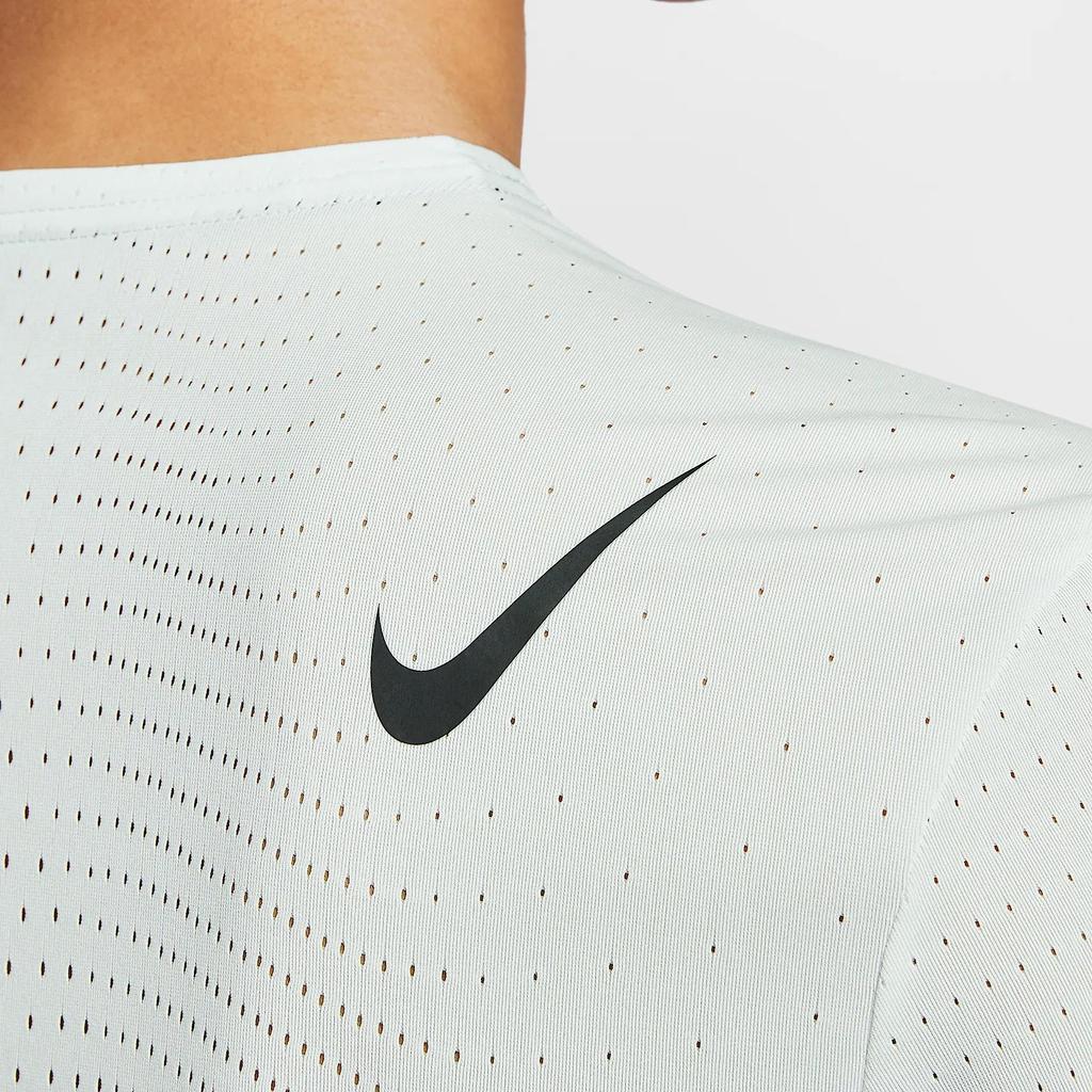 Nike Aeroswift Dri-Fit Adv Quick-Drying Comfortable Fashionable Casual Short Sleeve T-Shirt Men Tops Mountain-Peak-White HJ3378-121