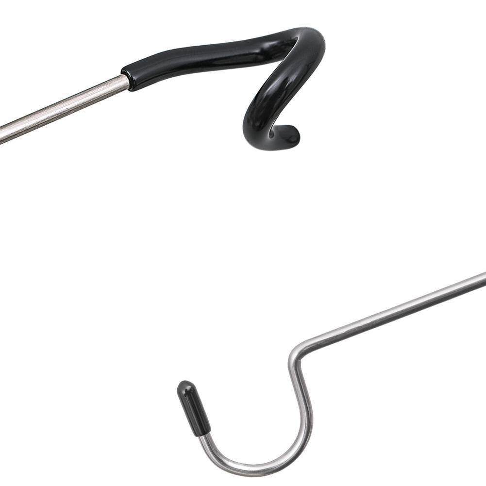 Stainless Steel Tent Pole Lamp Hook Multifunctional for Outdoor Hiking Camping Light Stand Hook Camping Hiking Equipment