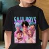 KPop Demon Hunters Kids T Shirt Huntrix Girl Saja Boys Baby Tops Toddler Tees Zoey Rumi Mira Clothes Children T-shirts Short Sleeve Wear