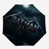 1pc batman logo Umbrella - Automatic Open Compact Travel Umbrella with 71-Rib Durable Frame yy251021114
