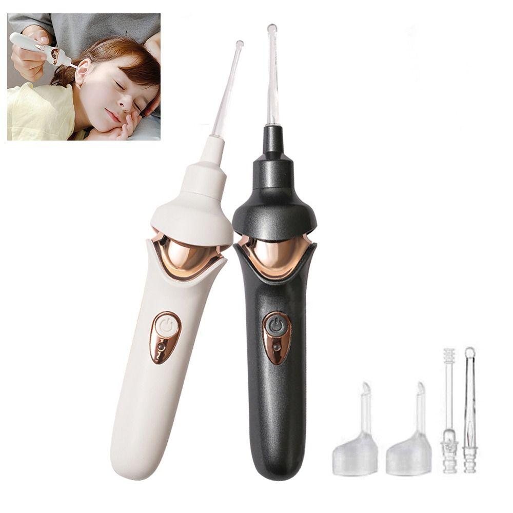 Electric Vibration Spiral Ear Cleaner Painfree Earwax Pick Ear Spoon  for Children