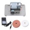 6000rpm Adjustable 100W Electric Benchtop Belt Sander For Metal Woodworking Polishing Tool Sharpening Projects