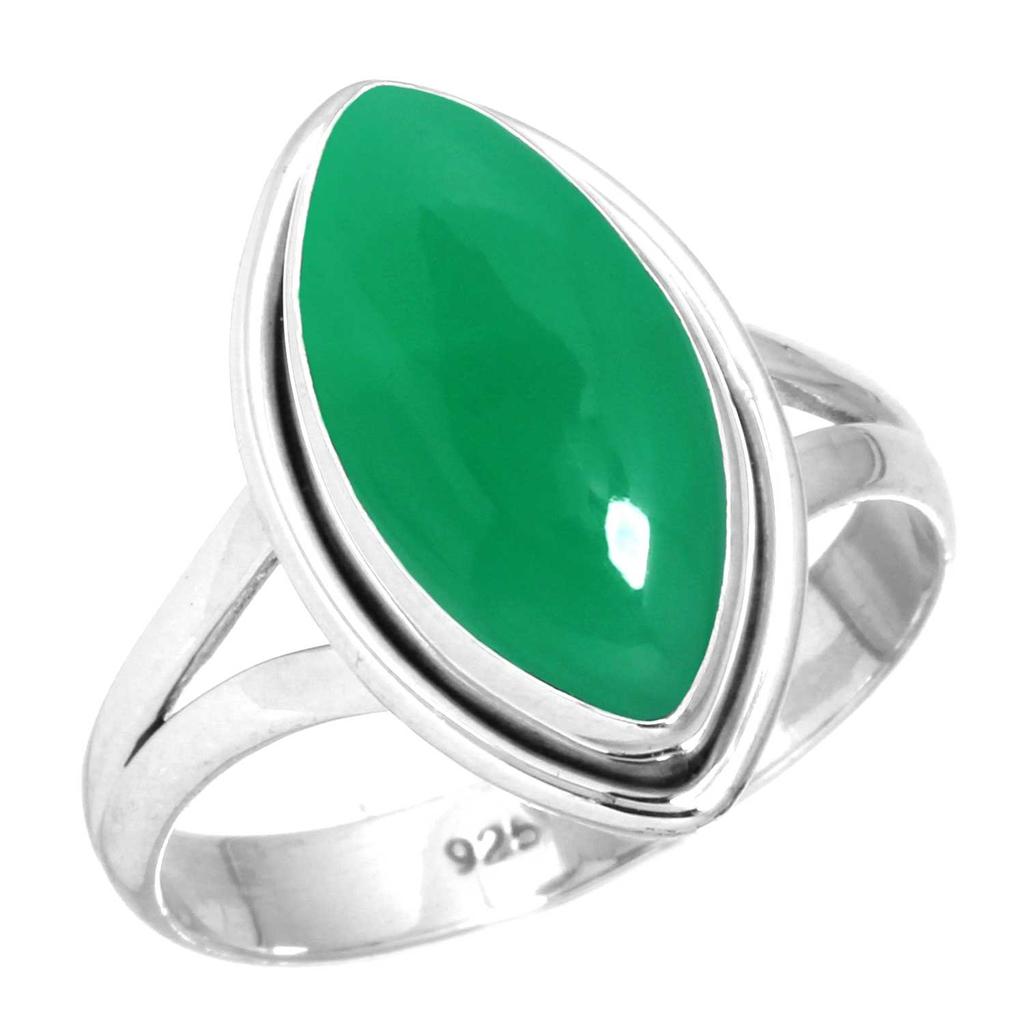 925 Sterling Silver Ring Women Gemstone Handmade Jewelry Birthday Gift Amber Amethyst Black Onyx Carnelian Garnet Quartz Green Onyx Gold Stone