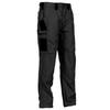 Men's Plaid Fabric Cargo Pants, Outdoor Multi-Pocket Work Trousers